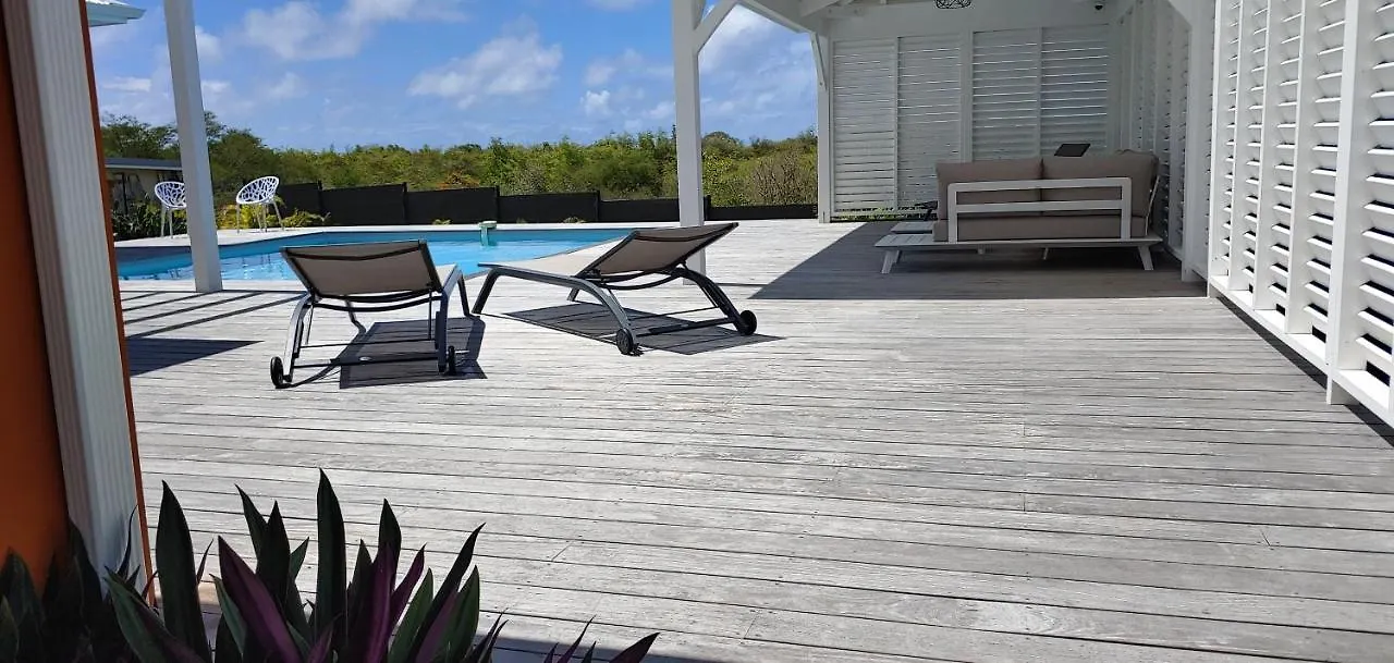 Villa Fleur De Goyave - Tres Bien Ventilee - Vue Degagee Saint-Francois   Saint-Francois (Grande-Terre)