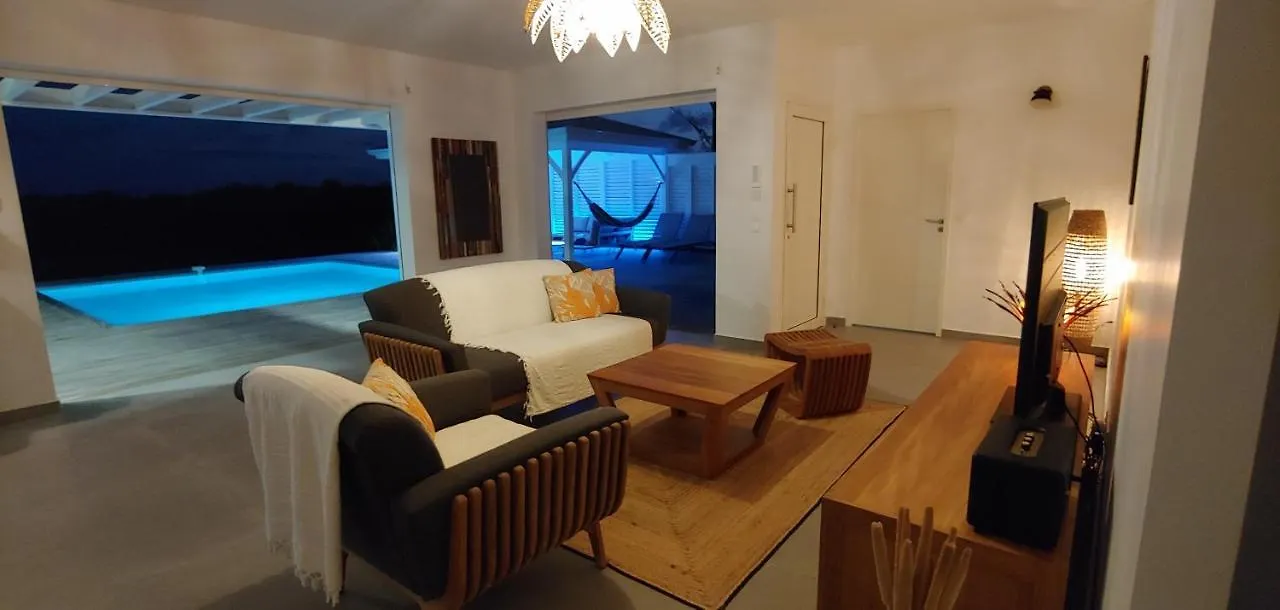 Villa Fleur De Goyave - Tres Bien Ventilee - Vue Degagee Saint-Francois  Guadeloupe