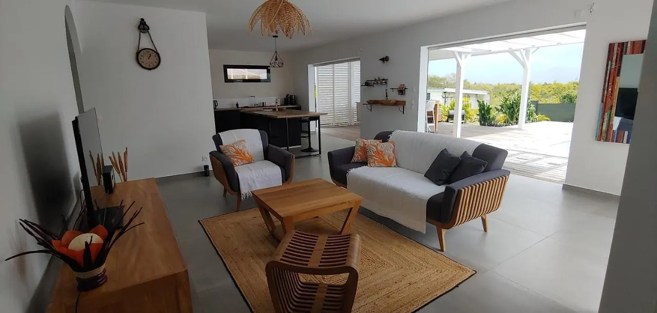 Villa Fleur De Goyave - Tres Bien Ventilee - Vue Degagee Saint-Francois  0*, Saint-Francois (Grande-Terre) Guadeloupe